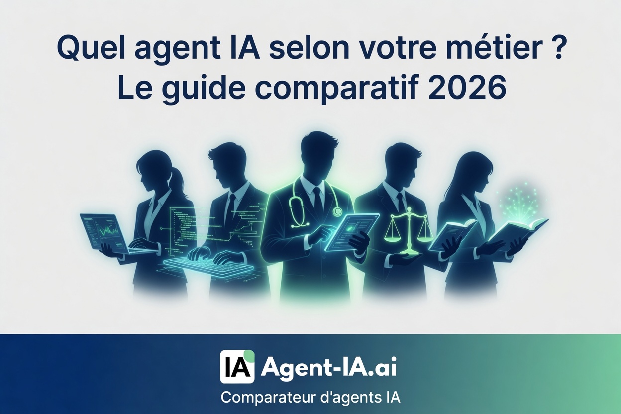 Quel agent IA selon votre métier ? Le guide comparatif 2026
