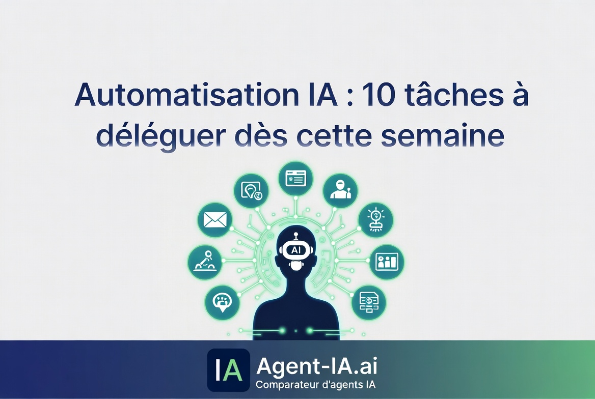 Automatisation IA : 10 tâches à déléguer dès cette semaine