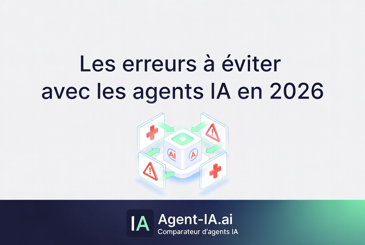 Les erreurs à éviter avec les agents IA en 2026
